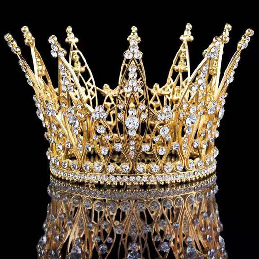 Fashion Baroque Diamond Retro Crown