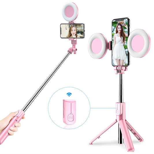 Android Wireless Selfie Stick with LED Ring