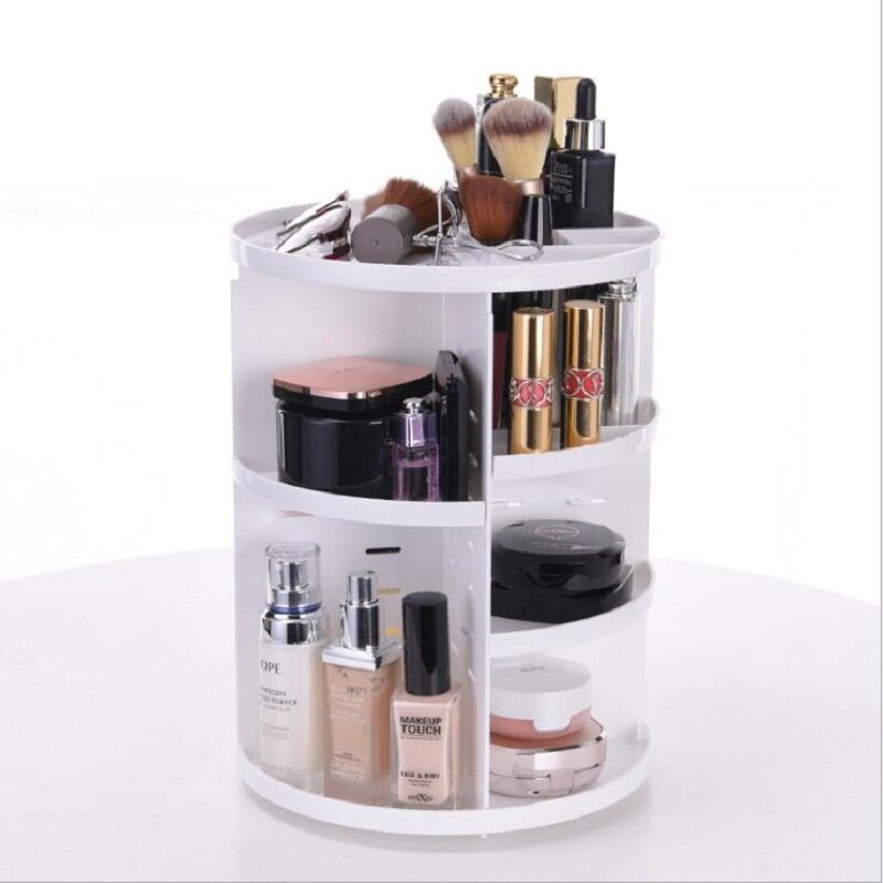 360° Rotating Organizer (Makeup Cosmetic Storage Box)